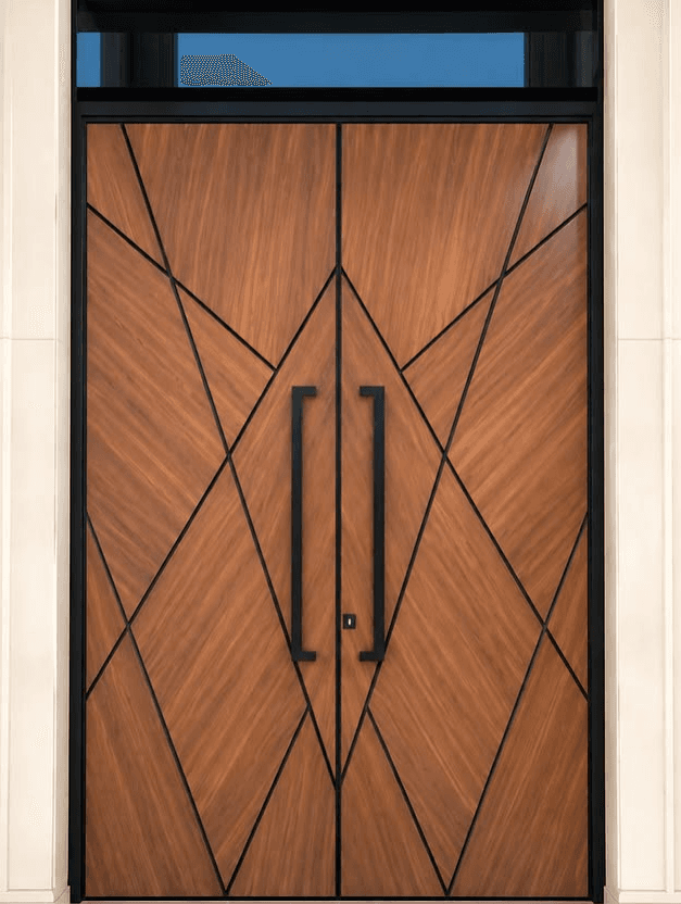 Timber Hallway — Private Villa, Sharjah