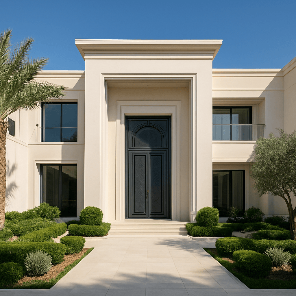 PVC door and aluminium window installation