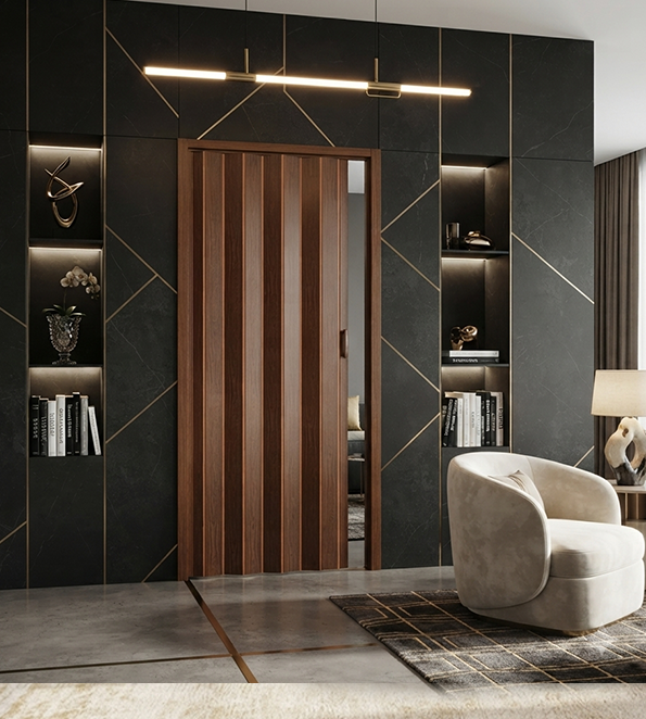 Premium door installed in a modern UAE home